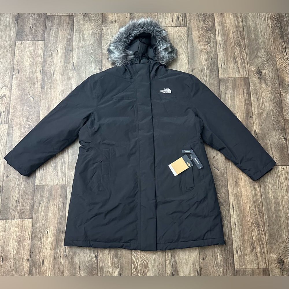The North Face Arctic 600 Dryvent Hooded Parka Women’s Size 3X Black Coat